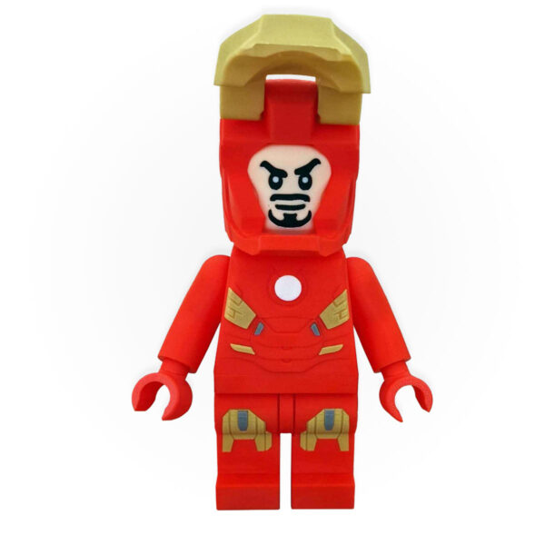 Iron Man big fig (helmet opened) - Mr 3D Printz - Infinite Brick