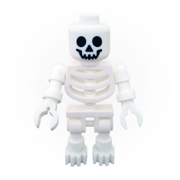 Skeleton big fig (front) - Mr 3D Printz - Infinite Brick