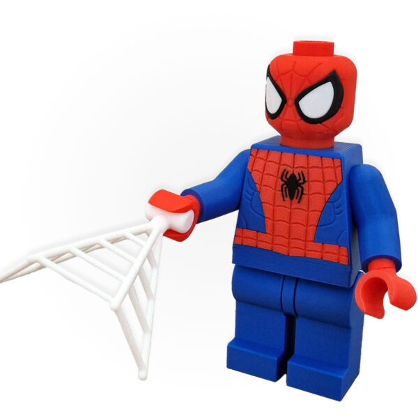 Spider-Man (angled) - Mr 3D Printz | Infinite Brick