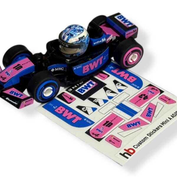 Alternative Sticker Packs for LEGO F1 Collectible Race Cars (71049)